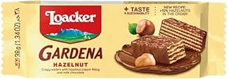 Loacker Gardena Milk Chocolate Coated Wafers With Hazelnut Cream 38g