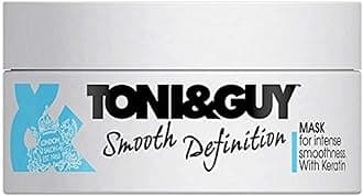 Unilever Toni & Guy Smooth Definition Mask, Hydrating And Moisturising Care For Men And Women Of All Hair Types And Colours, Professional Deep Cleansing, Single Pack (200 ml)