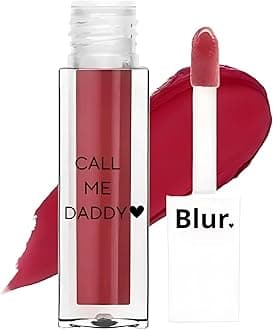Blur India Call Me Daddy Liquid Lipstick | Super Pigmented, Moisturizing, Transfer Proof | Vegan, Matte Formula | 12H Long-lasting Wear | 5 ml | Cherry Red