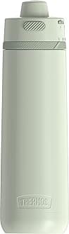 ALTA SERIES BY THERMOS Stainless Steel Hydration Bottle 24 Ounce, Matcha Green