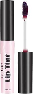 Peel Off Lip Stain Long-lasting Lip Gloss Non Stick Cup Liquid Lipstick Lip Gloss Lip Liner Stain Peel Off (05, One Size)
