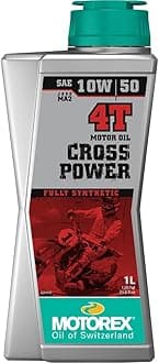 Motorex Cross Power 4T Oil - 10W50-1L. 401-100