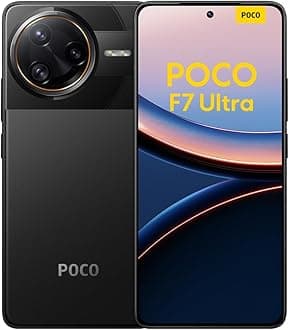 XIAOMI Poco F7 Ultra 5G (for Tmobile Mint Tello & Global) (512GB + 16GB) Ai 2K 6.67" Amoled 50MP Triple Cam NFC Dual sim Unlocked Model 24122RKC7G Liberado (Black)