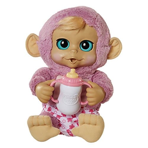 Animal Babies Deluxe Electronic Monkey Plush