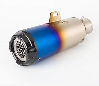 Compatible With Ducati For Panigale For V4 Motorcycle Exhaust Pipe 36-51mm Universal Motorcycle Exhaust Muffler Exhaust Motorcycle Exhaust Pipe(Type B)