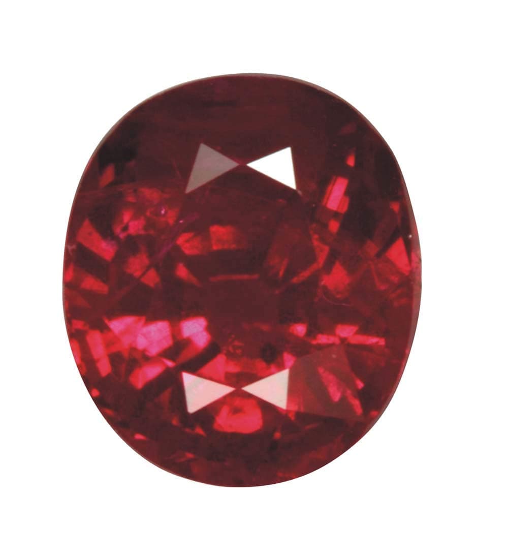 TEJVIJ AND SONSNatural Ruby Manik Gemstone