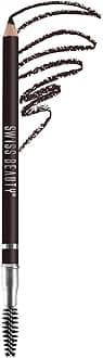 Eyebrow Definer Pencil With Spoolie | Smudge Proof, Waterproof And Pigmented Eyebrow Pencil |Shade - Deep Brown, 1.5Gm |