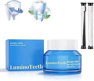 Luminoteeth Whitening Powder,Natural Snow Teeth Whitener,Magic Booster Powder Teeth,Instant Toothpaste Whitening Fresh Breath,Cleaning Tooth Fresh Breath Care Oral Non-Sensitive Formula (1)