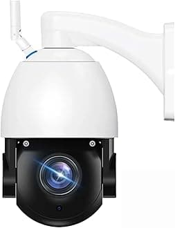 8MP 4K WiFi IP Camera 50X Optical Zoom Outdoor PTZ Metal Security Camera Human Detect 120M Night Vision Video Surveillance CCTV(U/K,8MP Add 64G)