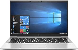 HP 14"" EliteBook 840 G7 Laptop, Intel Core i5-10210U, 8GB DDR4 RAM, 256GB SSD, Windows 10 Pro, Wi-Fi Only (1C8N4UT#ABA), Silver
