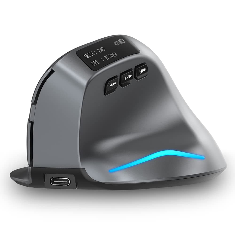 F26C Wireless Bluetooth Mouse with Display