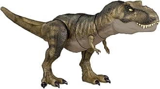 Mattel Jurassic World (JURASSIC WORLD) New Ruler Super Bite! Roaring T-Rex 【Total Length: Approx. 20.9 inches (53 cm)】 【Ages 4 and Up】 【Gift】 HDY55