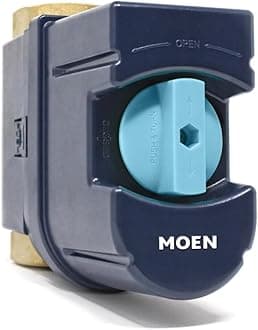 Moen 900-002 Flo Smart Water Monitor and Automatic Shutoff Sensor, Wi-Fi Connected Water Leak Detector for 1-1/4-Inch Diameter Pipe