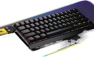 Wooting 60HE Custom Magnetic Mechanical Gaming Keyboard Wired Lightweight PBT Keycap Compatible With Electronic Sports And Laptop Gaming(Wooting60HE 4Axis)