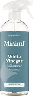 Eco White Vinegar Cleaning Unscented 750ml - All Natural Multi-Surface & Multi-Purpose Cleaner, Limescale Remover, Laundry Softener & More - 100% Vegan & Cruelty Free