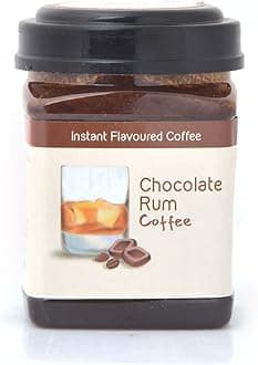 Premium Instant Coffee | CHOCOLATE RUM COFFEE | 250 GM | Prepares 20 CUPS | Creamy Dalgona Premix | Make hot or cold