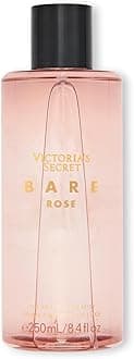 Victoria's Secret Bare Rose Fragrance Mist, Notes of Pear Skin, Rosa Centifolia & Sheer Woods, Body Spray for Women (8.4 oz)