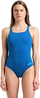 ARENAWomen's Solid Team MaxLife Swimsuit Swim Pro Open Back One Piece Racing Bathing Suit Competition Training Swimwear