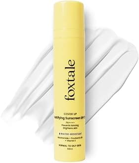 Niacinamide Matte Sunscreen SPF 70+ PA++++ | No White Cast | Non Greasy | Prevents Tanning | UVA/UVB Protection | Lightweight | Men & Women | For Normal to Oily Skin | 50 ml