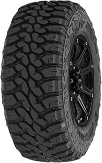Forceum M/T 08 Plus Mud Off-Road Light Truck Radial Tire-LT235/75R15 235/75/15 235/75-15 104/101Q Load Range C LRC 6-Ply BSW Black Side Wall