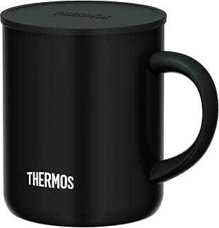 Thermos JDG-352C SMB Vacuum Insulated Mug, 11.8 fl oz (350 ml), Smoke Black