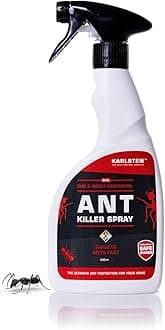 Karlsten Ant Killer Spray | Extra-Strong Cypermethrin | Fast-Acting Red & Black Ant Killer | Indoor & Outdoor Insect Control | Long-Lasting Protection | 500ml