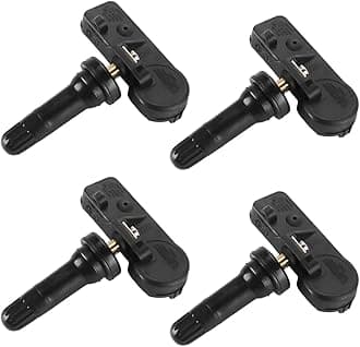 315MHz TPMS Sensor, Tire Pressure Monitoring System Sensor - Compatible for Lincoln MKT MKZ MKS 2011-2014, for Ford F-250/F-350/F-450/F-550 Super Duty 2010-2014 - Replace Part DE8T-1A180-AA Set of 4