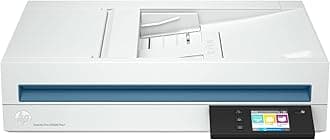 HP ScanJet Pro N4600 fnw1 Professional Scanner, ADF, CIS scanning Technology, Flatbed (20G07A)