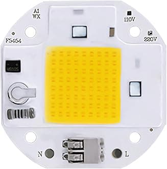 Z/C LED COB Chip - 50W/100W, 220V White (6000K-6500K/2700K-3000K), No Need Driver - LED Bulb Lamp for Flood Light Spotlight DIY Lighting