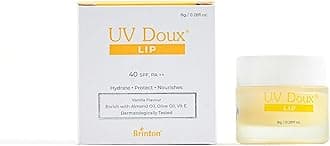 Brinton UV Doux Lip Lightening Balm with SPF 40 PA ++ Enriched with Almond Oil, Olive Oil & Vitamin E Restores Natural Lip Colour Hydrates, Protects, Nourishes Expert Care, 8gm