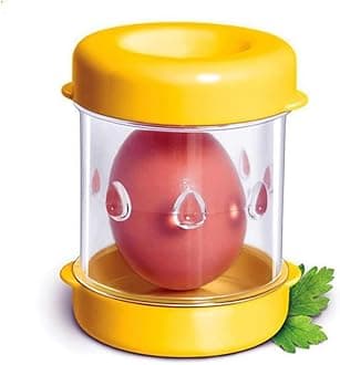 AMERTEEREgg Peeler Hand-Cracked Egg Sheller, Egg Shell Opener For Hard Boiled Eggs – Manual Hard Boiled Egg Peeling Tool & Egg Shell Separator, Quick And Easy Kitchen Gadget For Effortless Egg Prep