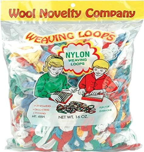 Wool Novelty Assorted Nylon Weaving Loops 16oz