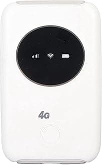 Goshyda Mobile WiFi Hotspot, 4G LTE USB Wireless Portable WiFi Router, 300Mbps High Speed Pocket WiFi Modem with SIM Card Slot, Sharing Up to 10 WiFi Users