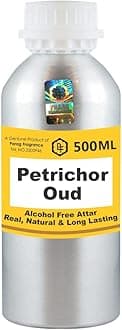 Parag Fragrances Petrichor Oud Attar 500ml Wholesale Pack Attar (Alcohol Free, Long Lasting Attar For Men - Women & Religious Use) Worlds Best Attar | Itra | Fragrance Oil | Scent