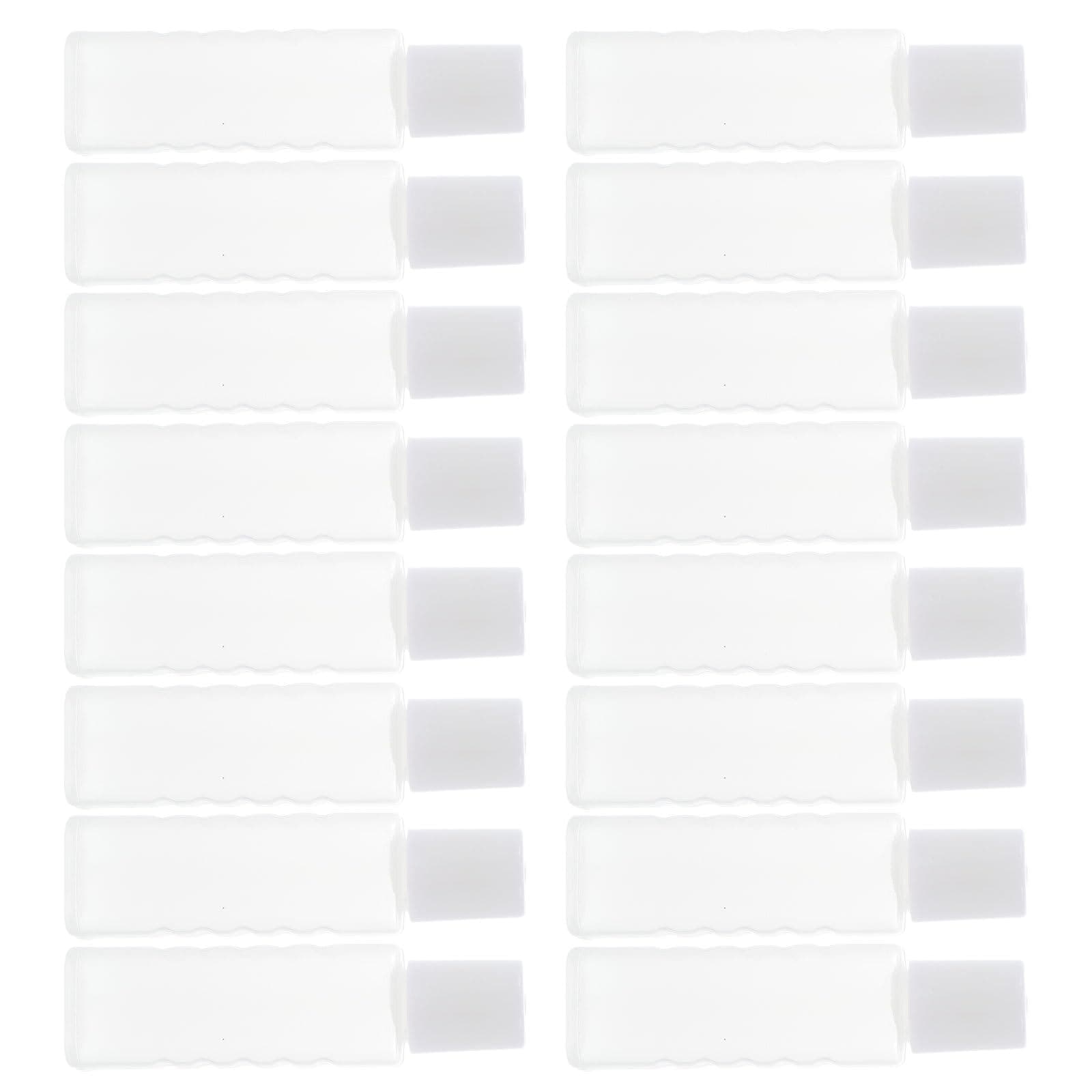 Contact Lens Solution Bottles 25Pcs Leak-Proof Plastic Refillable Mini Liquid Containers for Travel Eye Care Accessories