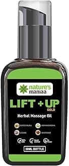Herbals and Ayurvedic Lift Upp Massage Oil For Men | 50 ml Oil For Muscle Strength & Energy Pack of 1