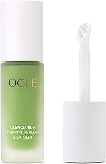 Plant-Based Acne Treatment for Face with Salicylic Acid - Targeted Acne Spot Treatment with Soothing Ceramic Application Tip