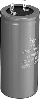 PATIKIL Motor Start Capacitor, CD60, 1000uf 300V 50/60Hz, Aluminum Shell, Round Shape, Running Capacitor for Air Conditioners, Electric Motors