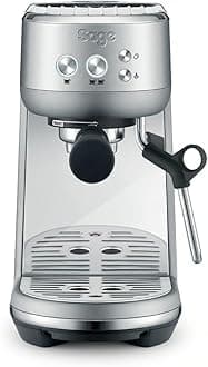 Sage - The Bambino - Compact Coffee Machine with Automatic Milk Frother, Brushed Stainless Steel