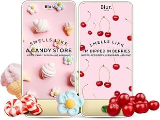 Blur India Solid Perfume | Smells Like I’m Dipped In Berries & Candy Store Fragrance | Alcohol Free | Perfume Primer | Safe For Skin | Pack of 2 | Each 10 g