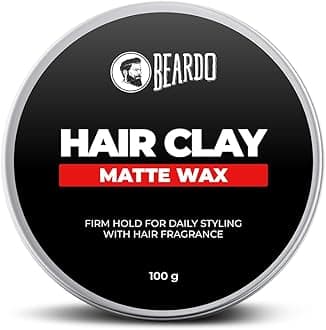 Beardo Hair Clay Wax for Men, 100 gm | Hair Clay for men | Styling Wax | Volu...