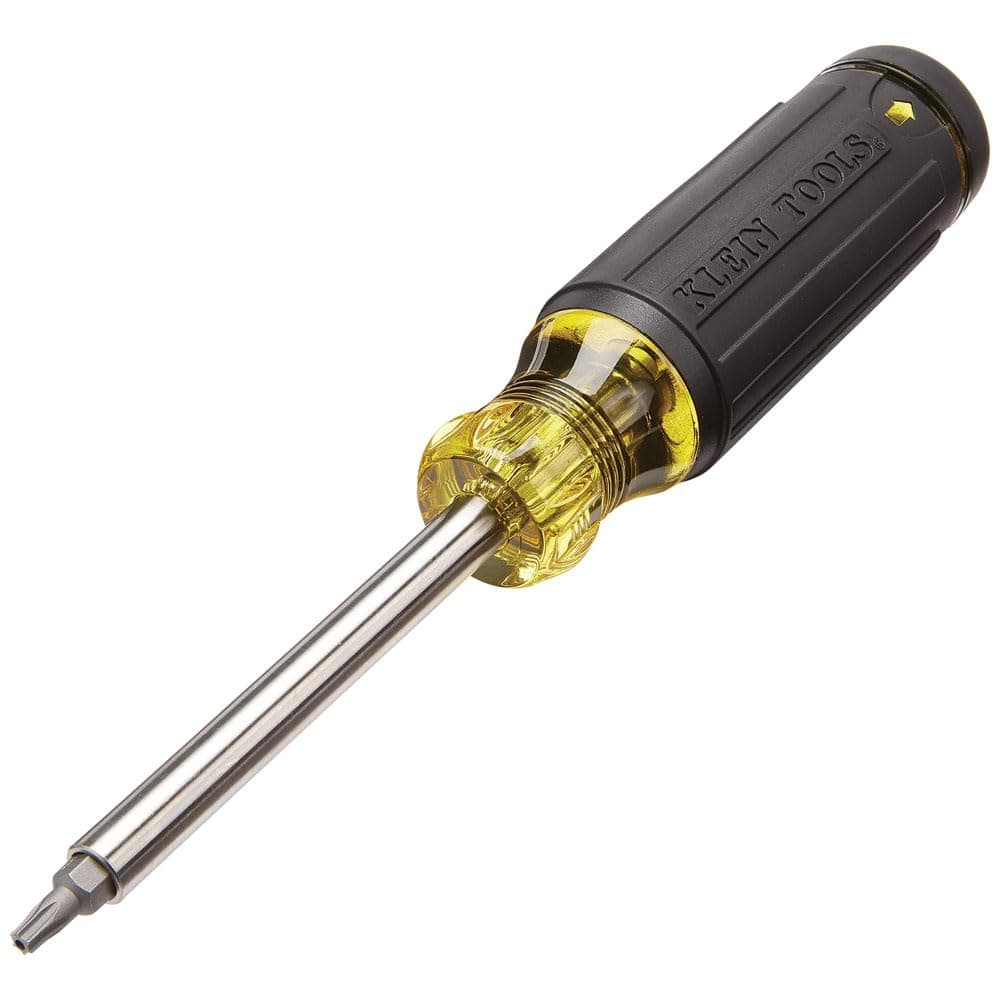 Klein Tools 32307 Multi-bit Tamperproof Screwdriver, 27-in-1 Tool with Torx, ...