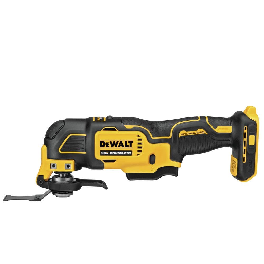 DEWALT atomic 20V MAX* Oscillating Tool, Cordless, Oscillating, Tool only (DCS354B), 1 item package quantity, Color Multi