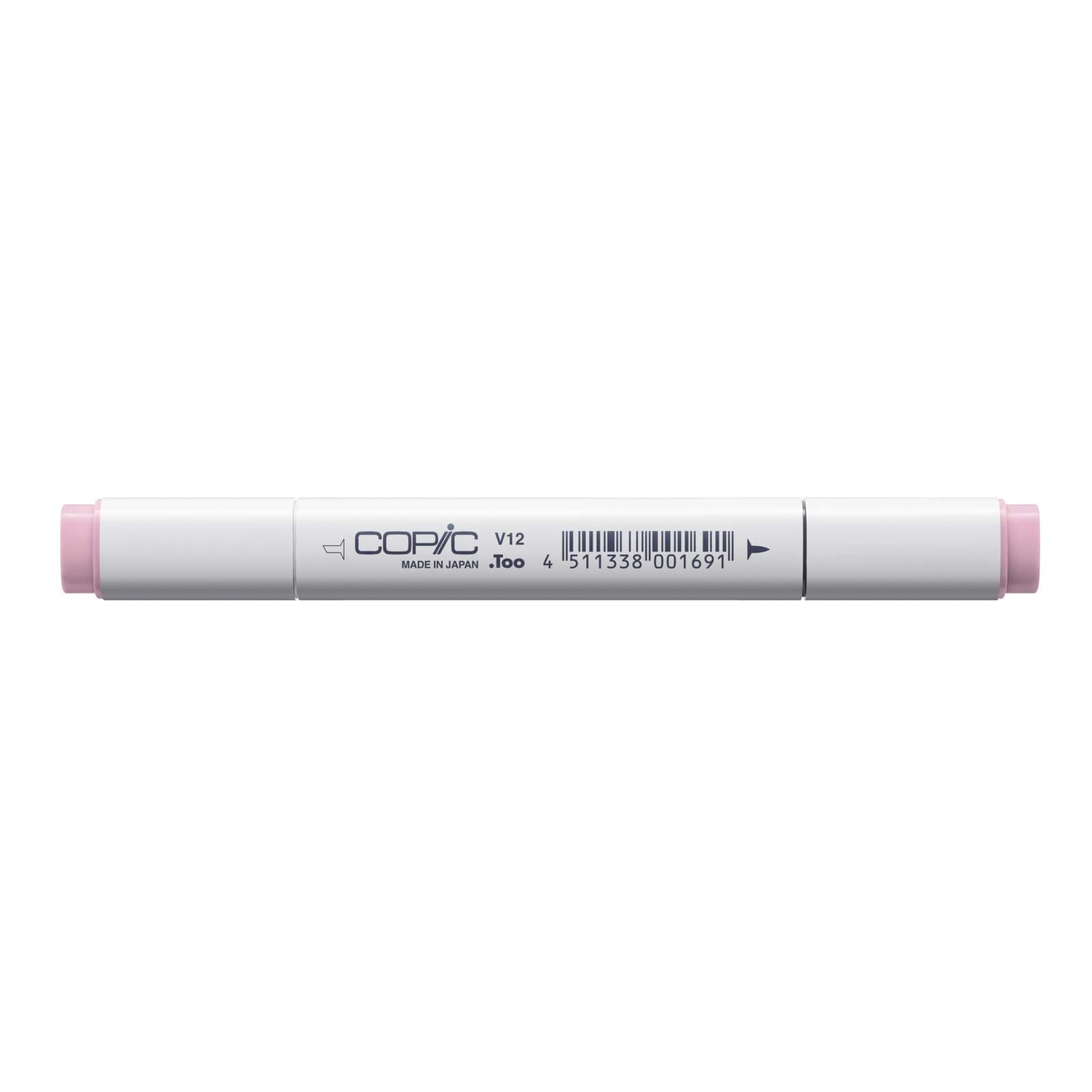 Copic Marker with Replaceable Nib, V12-Copic, Pale Lilac