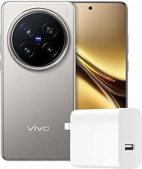 vivo X200 Pro 5G Smartphone|12G+256G|China Version|Full GOOG Service|6.78" 120Hz AMOLED Display|50MP Main Camera+200MP Z EISS APO Telephoto Camera|6000 mAh Battery+90W Fast Charge(Charger Inculded)