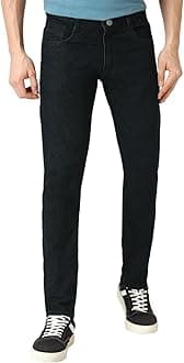 Urbano FashionMen's Slim Fit Solid Jeans Stretchable