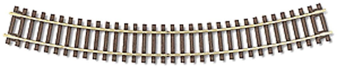 Atlas Code 83 Nickel Silver 18" Radius Snap Track (6/Bx) HO Scale Trains