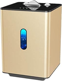 2 in 1 Hydrogen Inhalation Machine, 99.99% Purity Dual Outlet H2 Generator, PEM Water Electrolysis Ionizer, for Anti-Aging, Improve Sleep