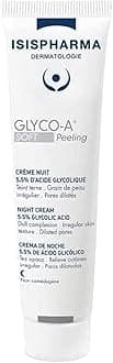 GLYCO-A SOFT PEELING - Night Cream 5,5% glycolic acid - Brightens skin and Purifies all skin types - Clears pores and Smoothes skin texture - Made in France