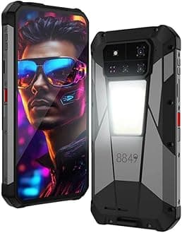 Unihert.z Tank 4 Pro Projector Rugged Phone, 16GB+512GB, Night Vis-ion, 6.73 inch Android 13 Dimensity 8300 Octa Core, Network: 5G, NFC (Black)